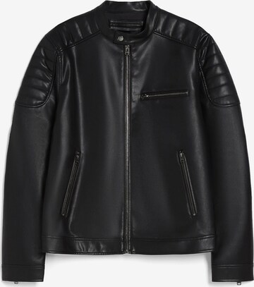 Veste mi-saison Bershka en noir : devant