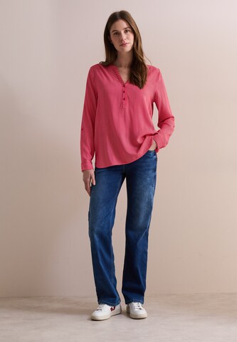 CECIL Gestreifte Bluse in Rot