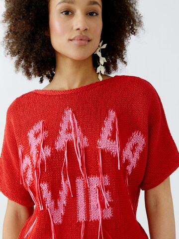 OUI Sweater in Red