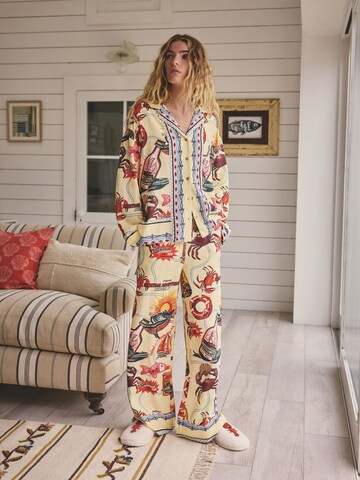 Pyjama Next en jaune : devant