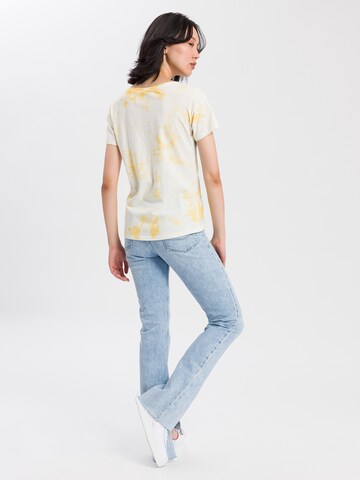 Cross Jeans Shirt  ' 55822 ' in Gelb