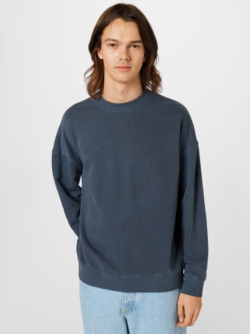 Only & Sons Sweatshirt 'Ron' in Blue: front