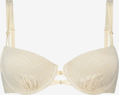 Hunkemöller Bikini gornji dio u zlatna / vuneno bijela, Pregled proizvoda