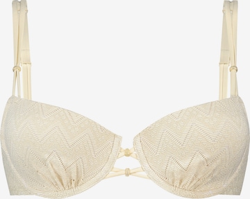 Invisible Hauts de bikini Hunkemöller en blanc : devant