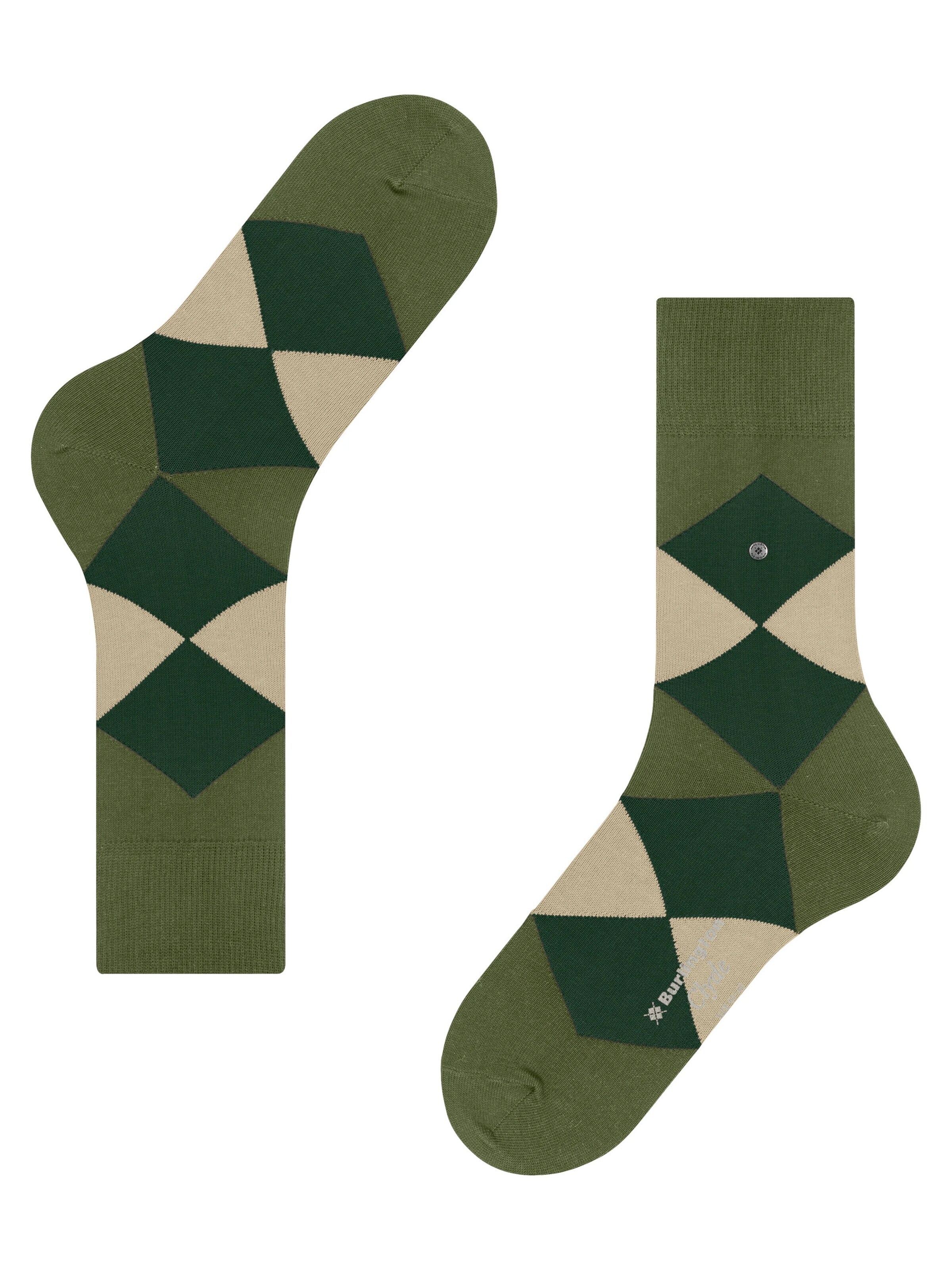 BURLINGTON Socks 'Clyde' in Green