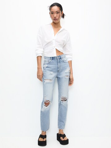 Loosefit Jean Pull&Bear en bleu