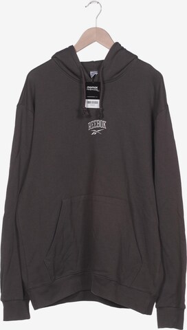 Reebok Sweatshirt & Zip-Up Hoodie in XL in Brown: front
