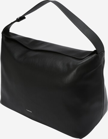 Calvin Klein Shoulder Bag in Black: front