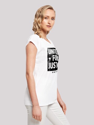 F4NT4STIC Shirt 'DC Comics Justice League United For Justice' in White