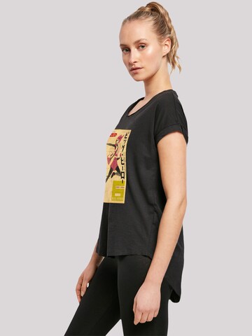 F4NT4STIC Shirt 'Big Hero 6 Honey Lemon Newspaper' in Black