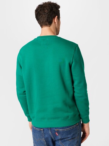 ALPHA INDUSTRIES Sweatshirt in Groen