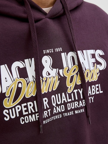 JACK & JONES Sweatshirt in Lila