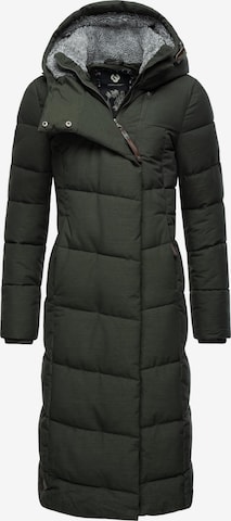 Manteau d’hiver 'Pavla' Ragwear en vert : devant