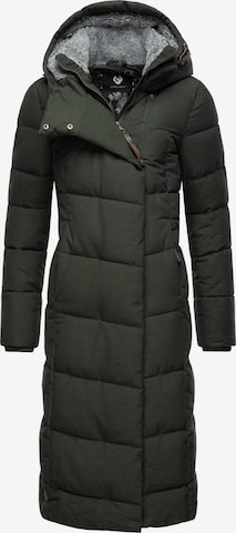 Manteau fonctionnel 'Pavla' Ragwear en vert : devant