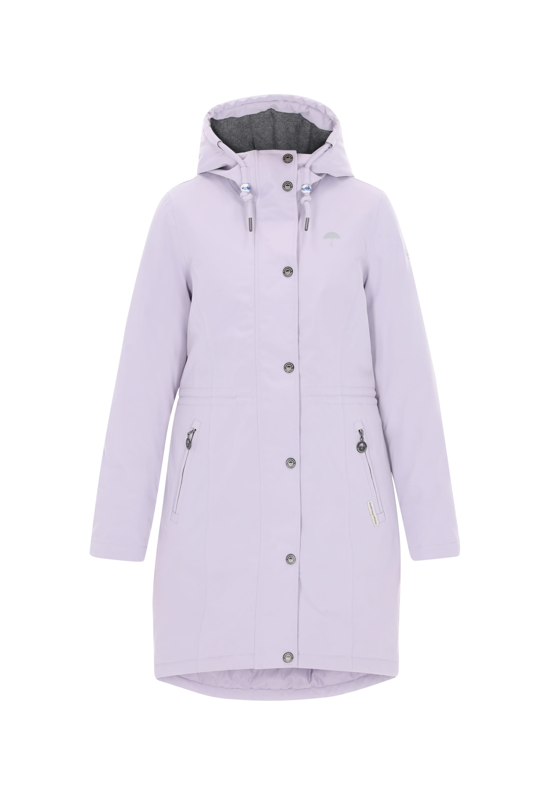 Schmuddelwedda - Parca de entretiempo en lila: frente