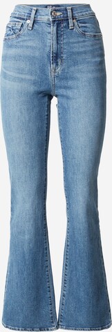 GAP Flared Jeans 'VARLET' in Blauw: voorkant