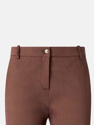 regular Pantaloni 'PINKO BELLO PANTALONE LINO STRETCH PANTALONE' di PINKO in marrone