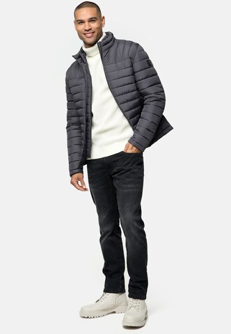 INDICODE JEANS Between-Season Jacket 'Nash' in Grey