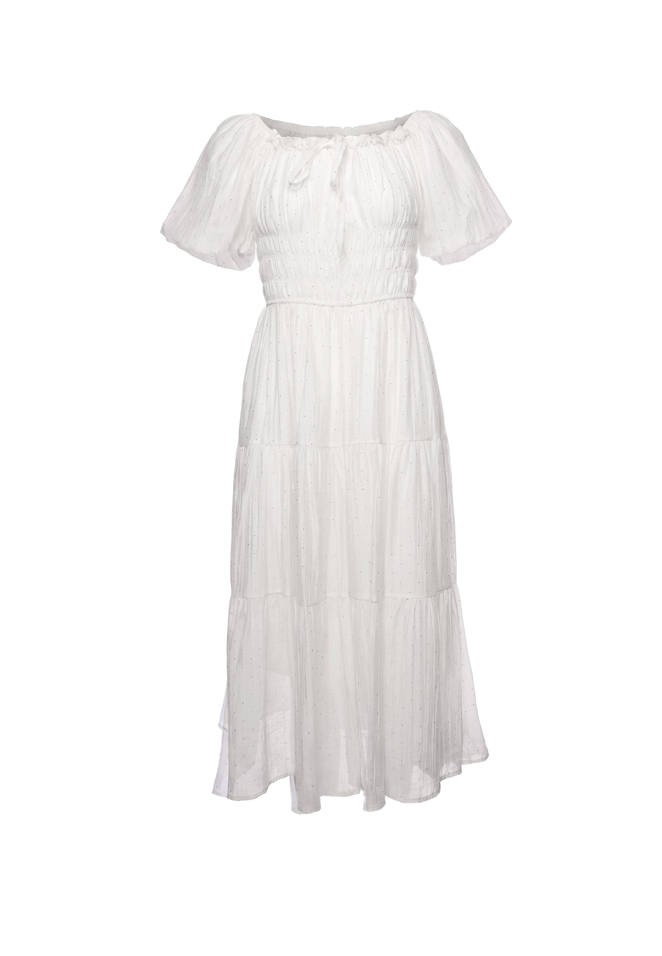 faina Vestido em 32 em branco, Vista do artigo