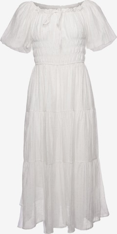 faina - Vestido em branco: frente