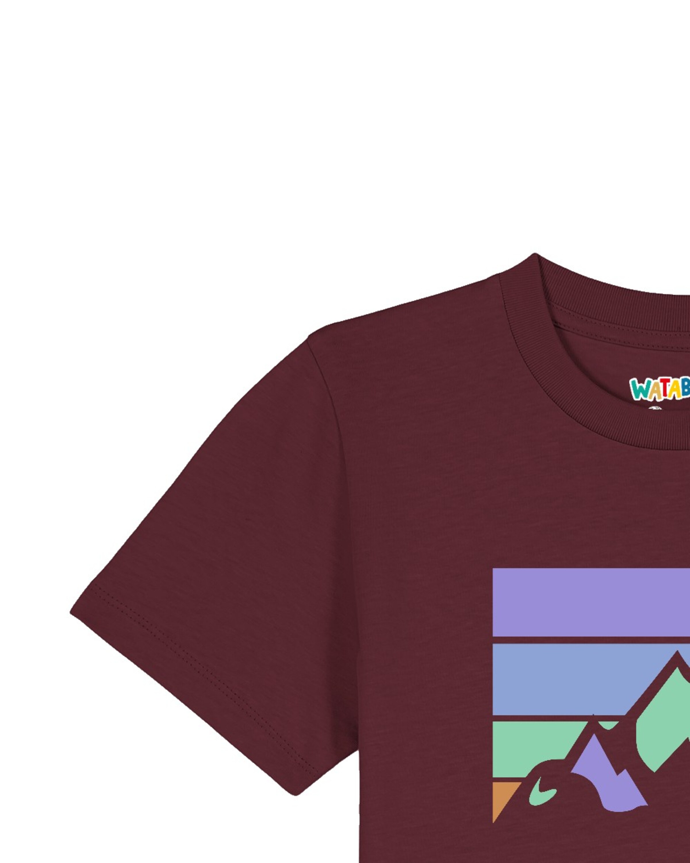 watabout.kids Shirt 'Landscape' in Rood