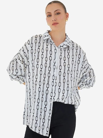 Bigdart Shirt 'Hemden' in White: front