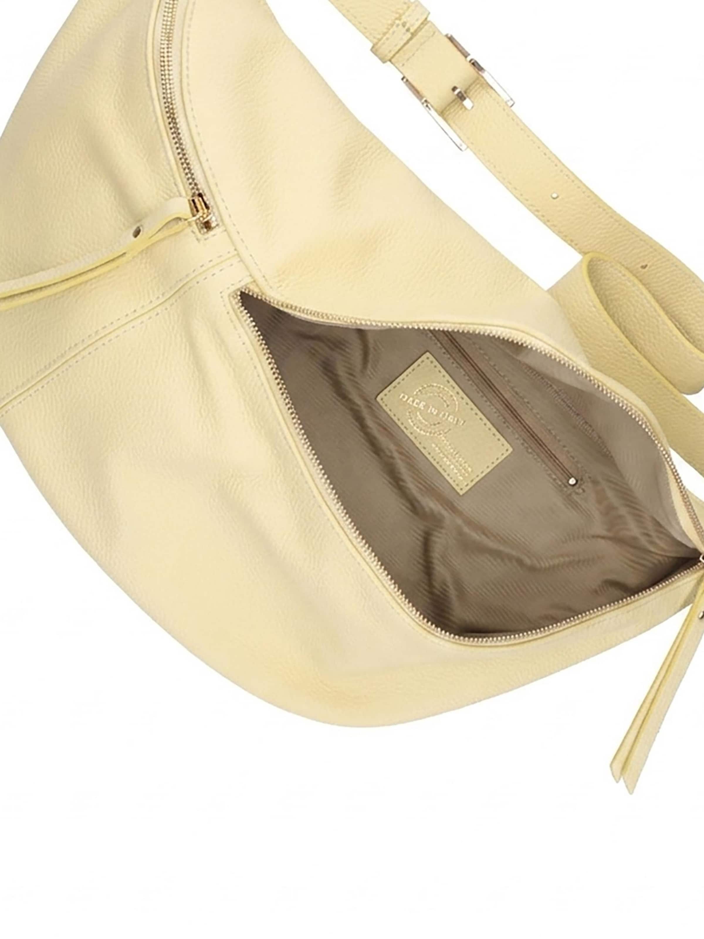 Marsupio 'Marsupio donna pelle dollaro Gave Lux - con zip e tracolla regolabile' di Chiara Ferretti in giallo