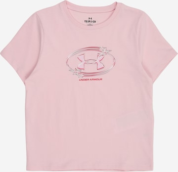 UNDER ARMOUR Functioneel shirt in Roze: voorkant