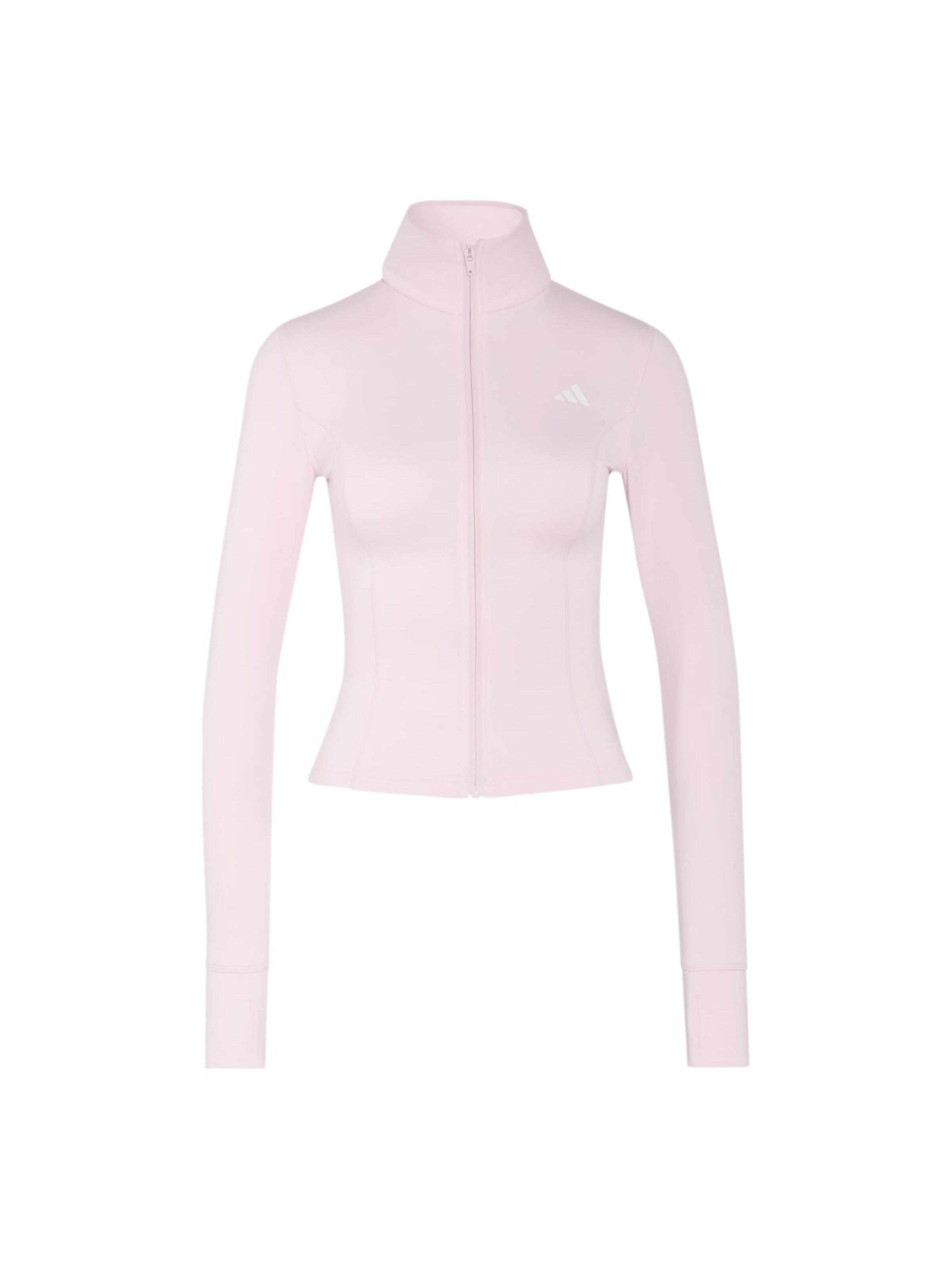 ADIDAS PERFORMANCE Спортивная кофта 'OPT ESS' в Ярко-розовый: спереди