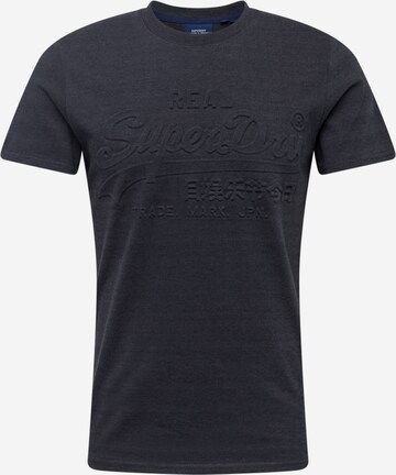 Superdry Shirt 'Vintage' in Grijs: voorkant