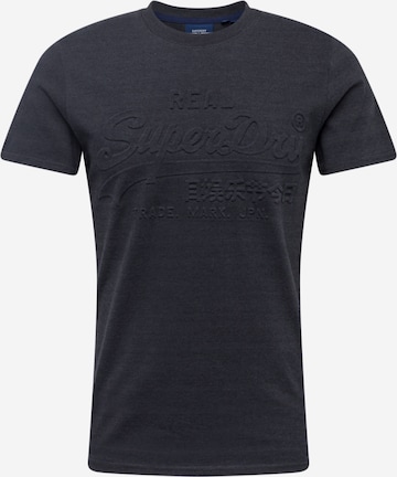 Tricou 'Vintage' de la Superdry pe gri: față