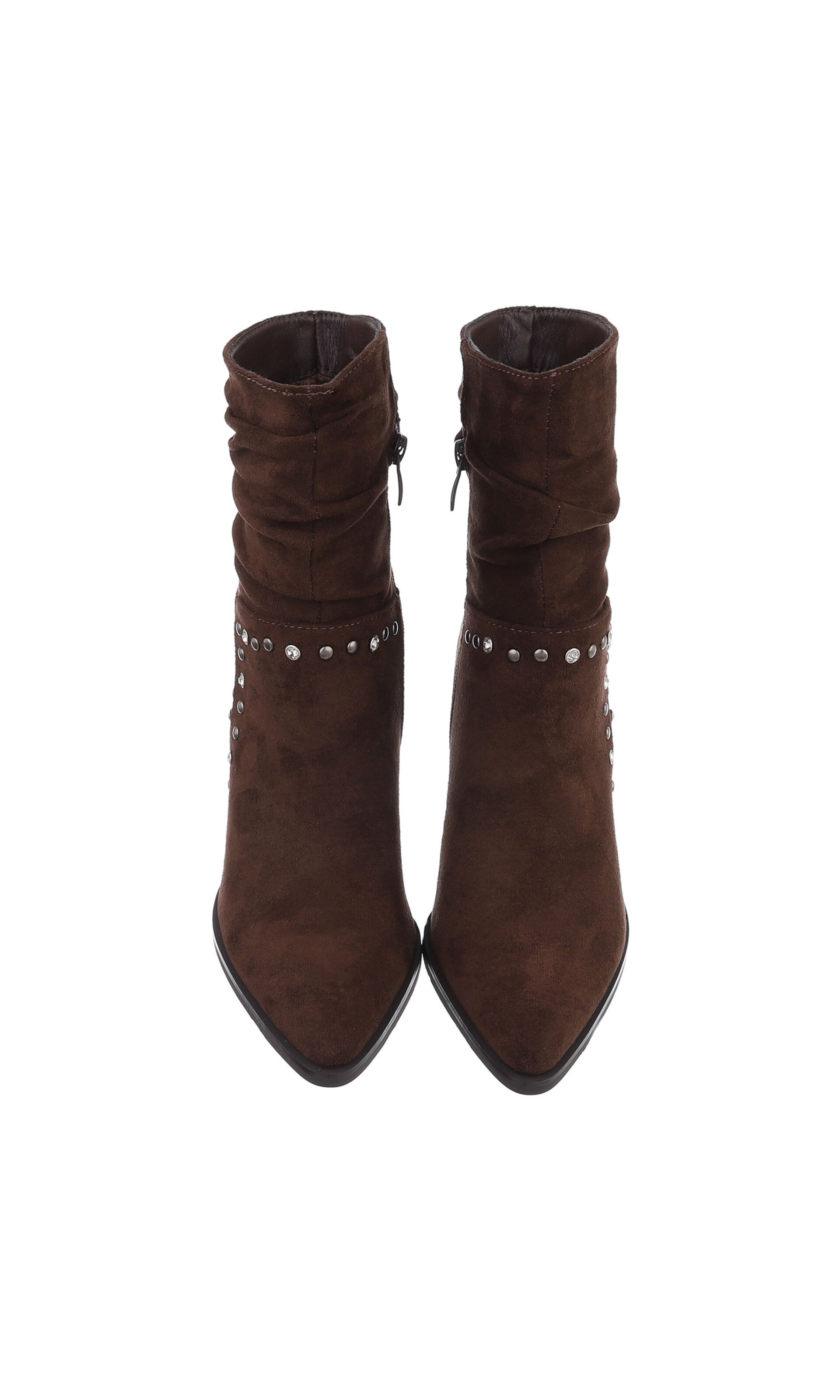 Ital-Design Stiefelette in Braun