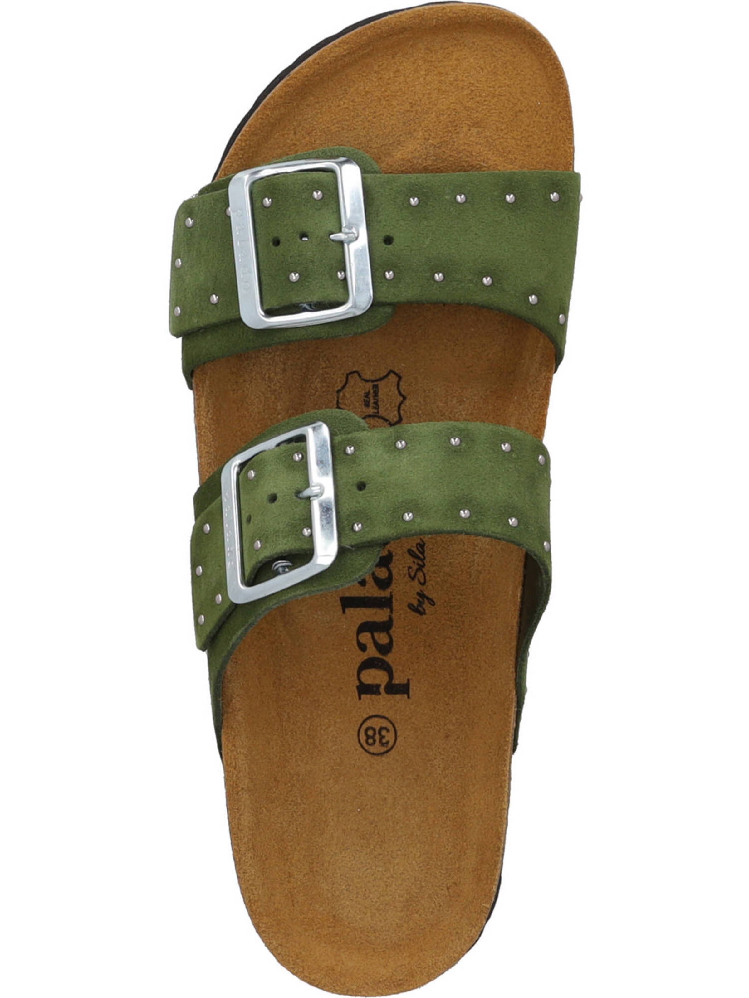 Palado by Sila Sahin Пантолеты 'Samos Glint' в Зеленый