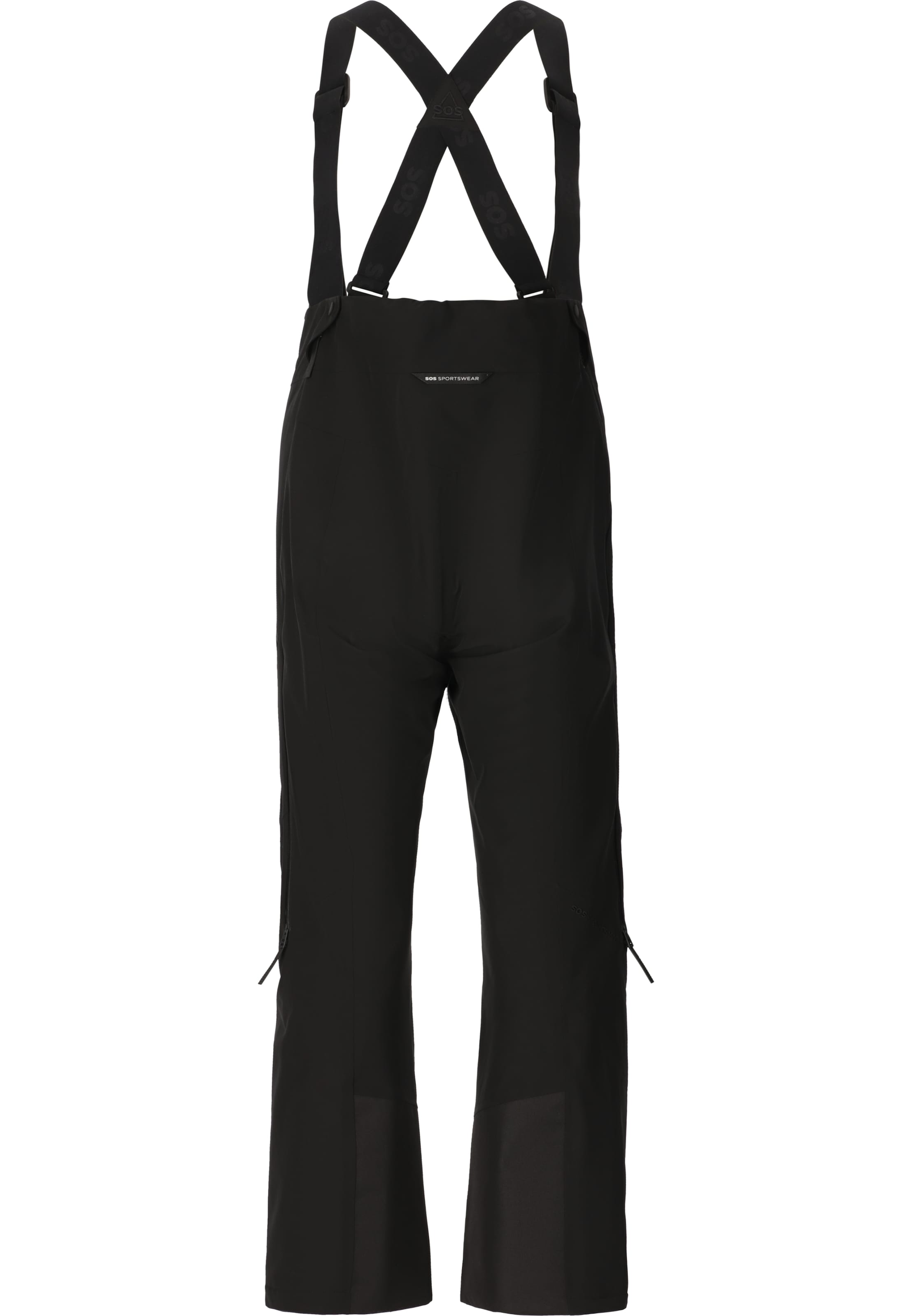 SOS Regular Skihose 'Cosmos' in Schwarz