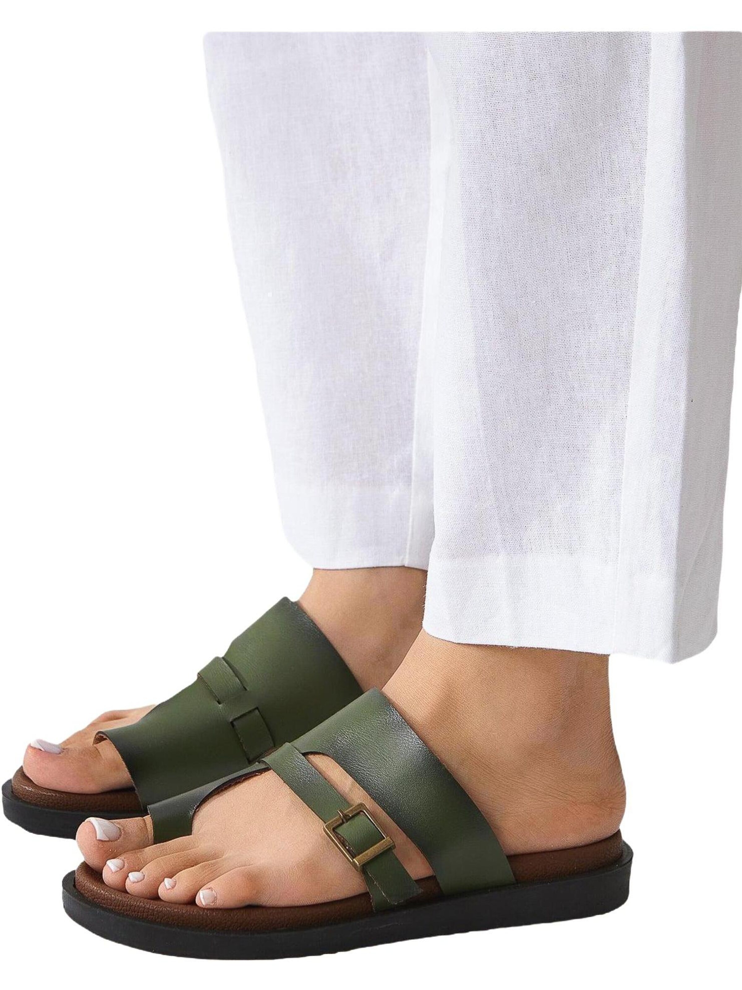 Limoya Mules 'Enisa' in Green
