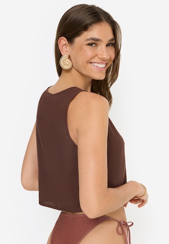 LSCN by LASCANA Pluus, värv pruun