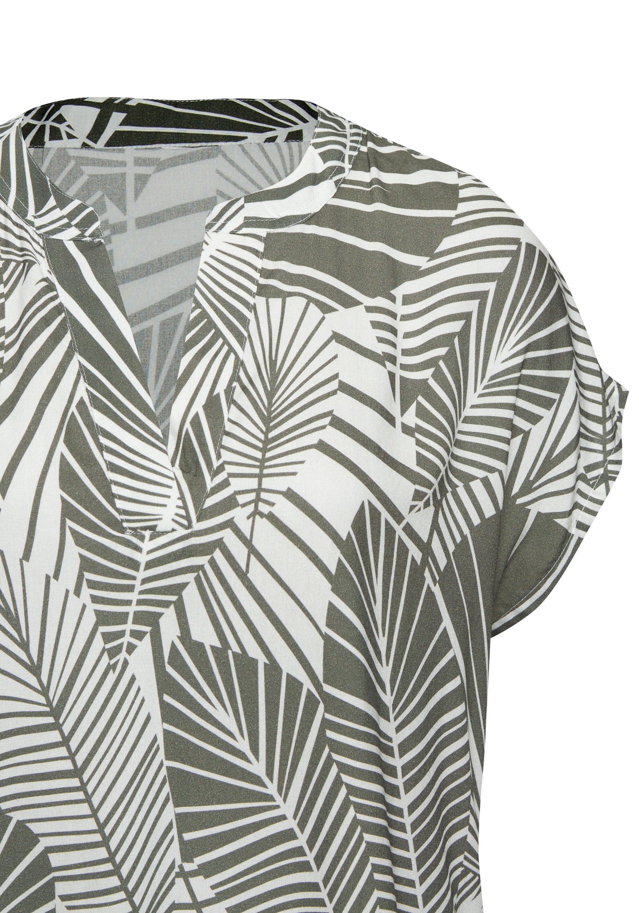 s.Oliver - Vestido de verano en verde