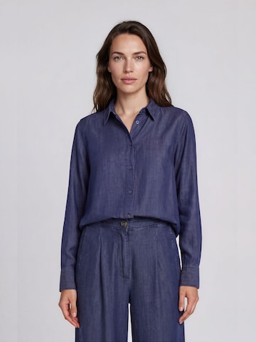 Chemisier Masai en bleu : devant