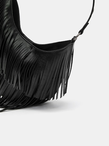 Borsa a spalla di Pull&Bear in nero