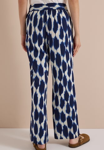 CECIL Loose fit Pants 'Neele' in Blue
