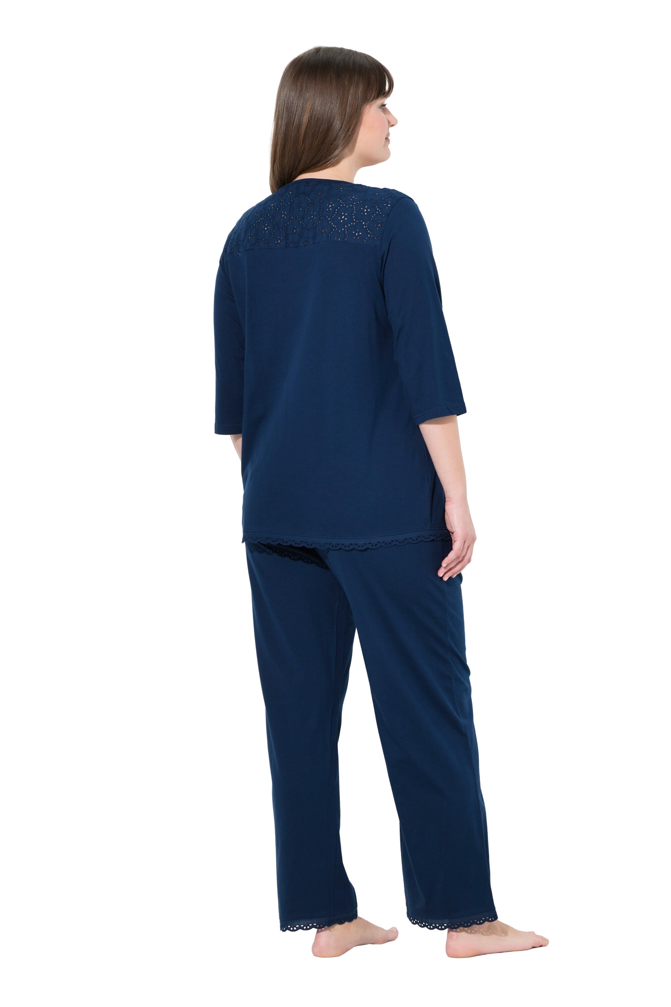 Ulla Popken Pajama in Blue
