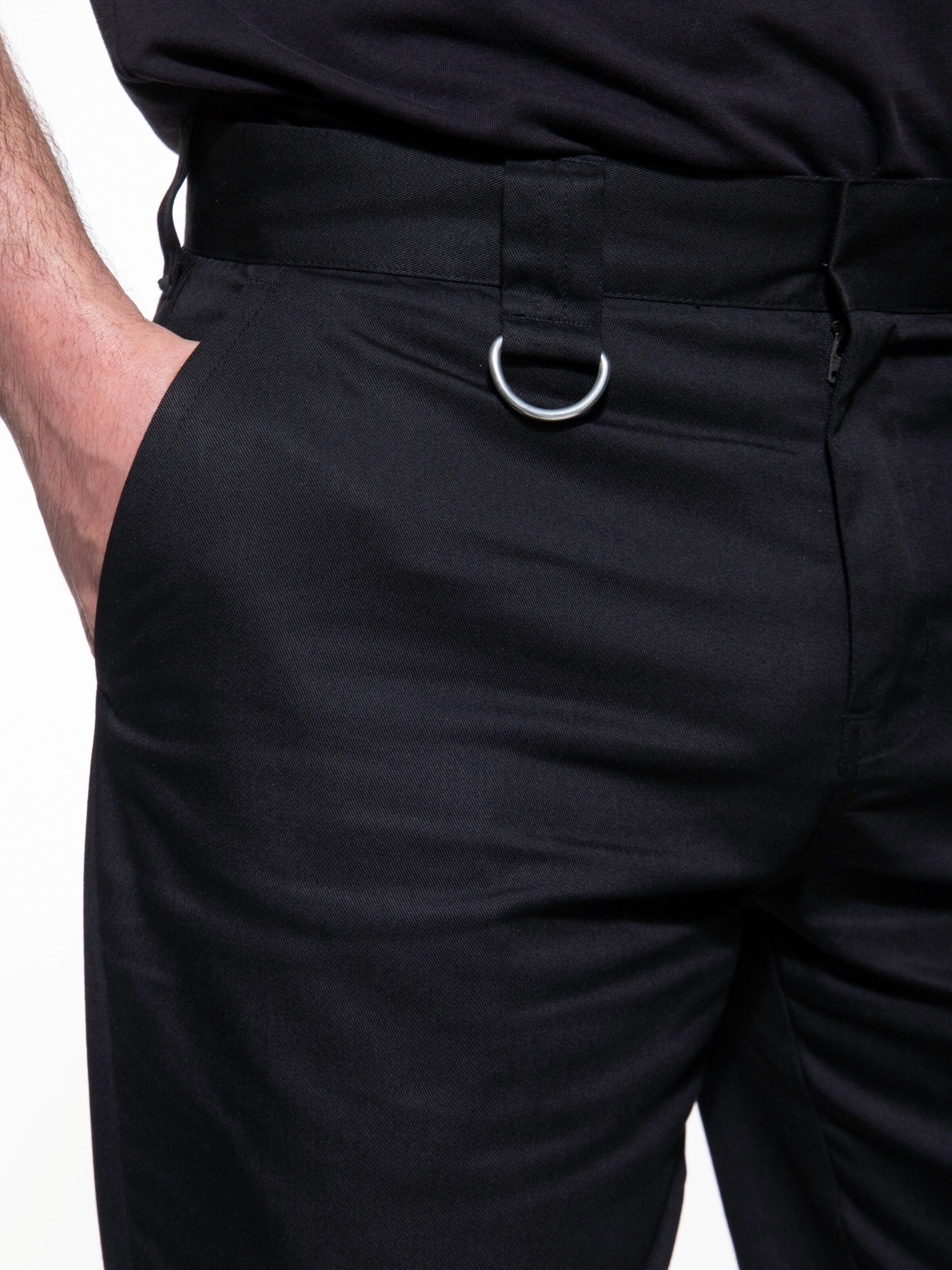King Kerosin Regular Chino Pants in Black