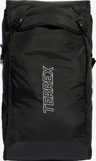 ADIDAS TERREX Sports backpack in Black / White, Item view