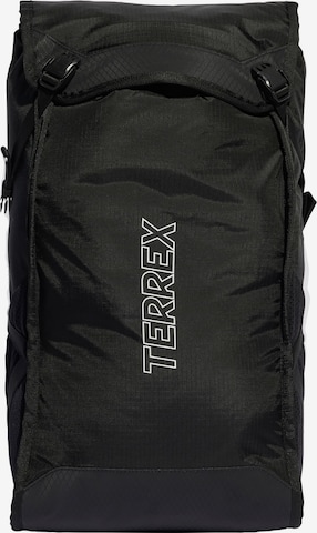 ADIDAS TERREX Sports Backpack in Black: front