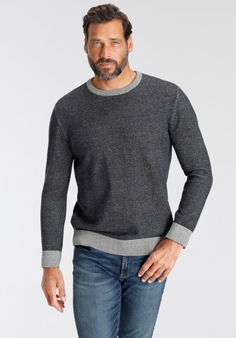 H.I.S Sweater in Grey: front