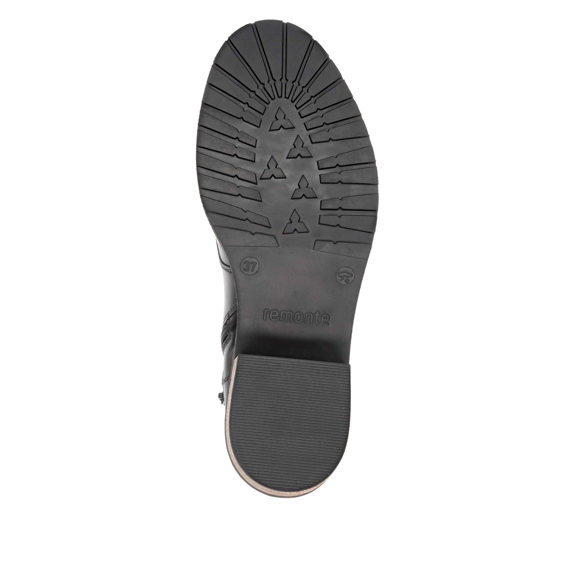 Bottes à lacets 'D1A70' REMONTE en noir