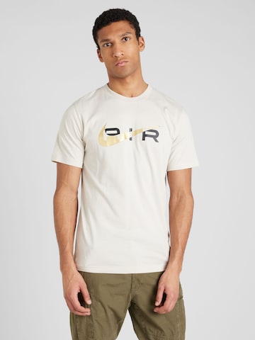 Nike Sportswear - Camiseta 'AIR' en beige: frente