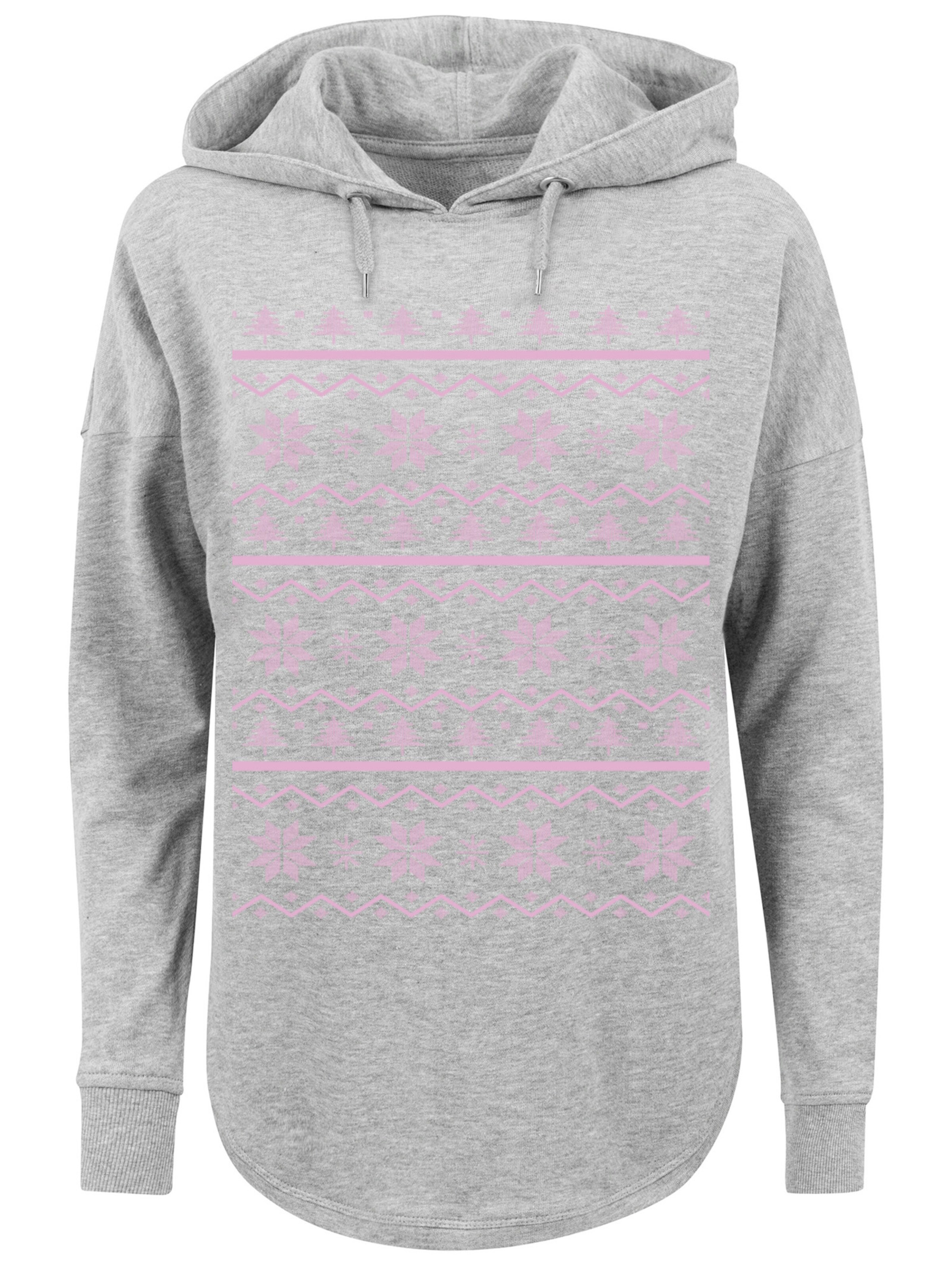 F4NT4STIC Sweatshirt in Grey: front