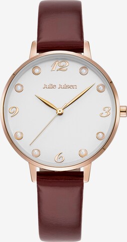 Julie Julsen Analog Watch in Gold: front