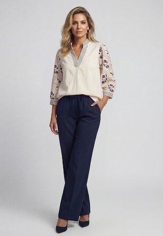 usha BLACK LABEL - Blusa en blanco